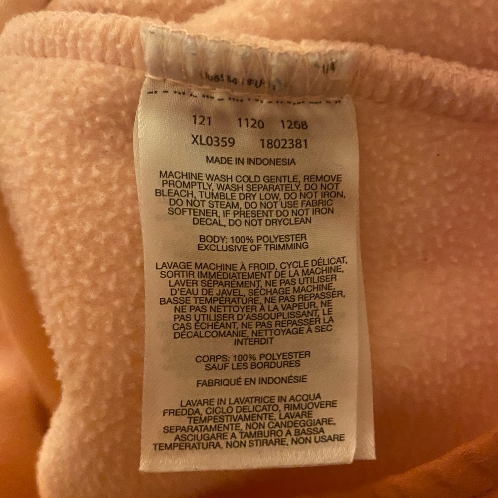 Columbia Pink Benton Springs Pullover, Size Small - Picture 4 of 4